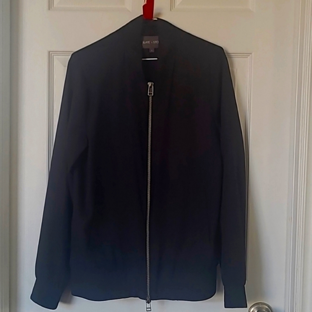 Slate & stone light bomber jacket size mens S